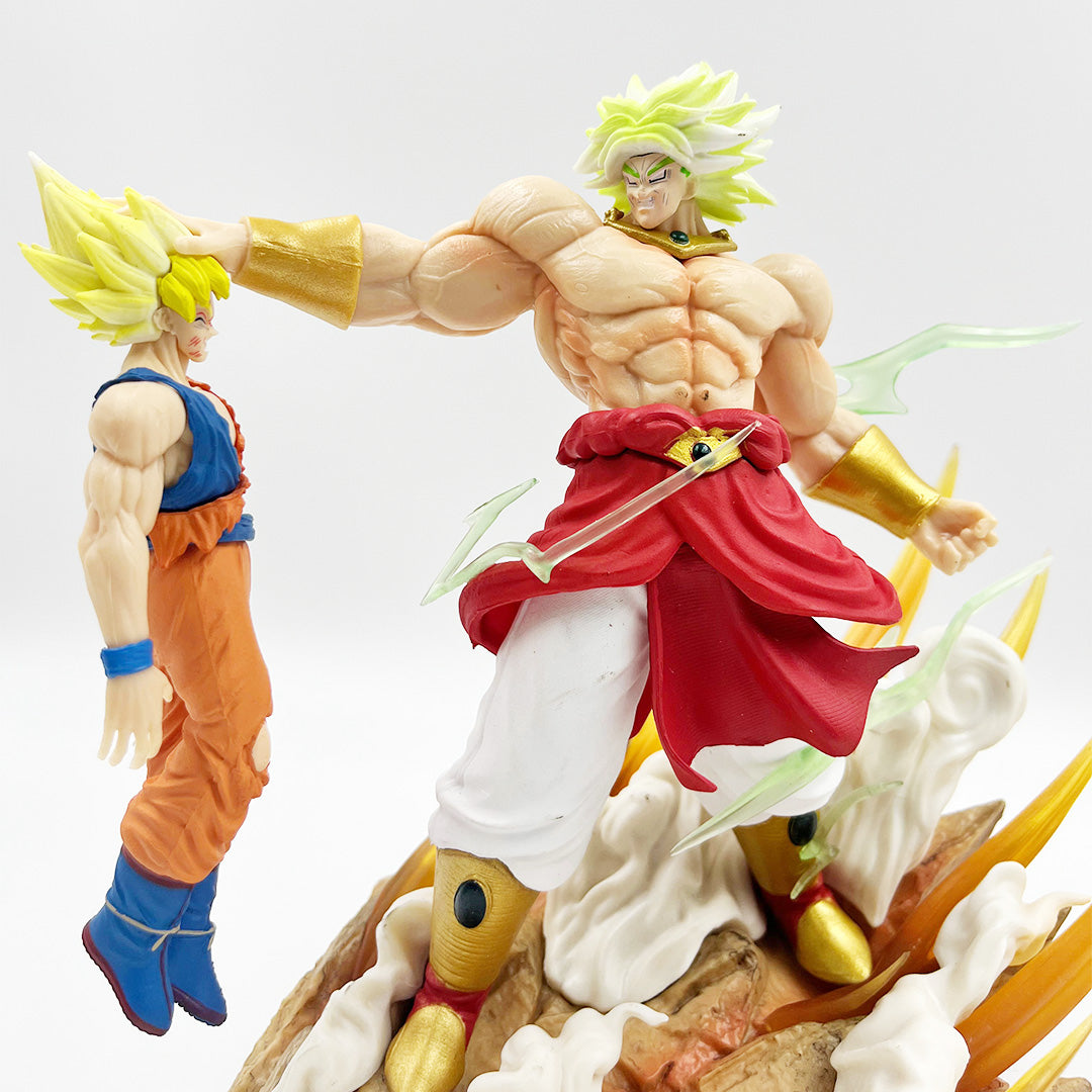 DBZ Goku vs. Broly Diorama | Legendary Battle Action Figure 30cm