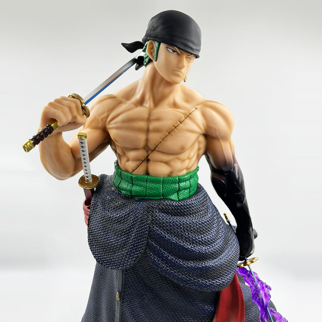 Roronoa Zoro (5 head) Action figure 50Cm - One piece