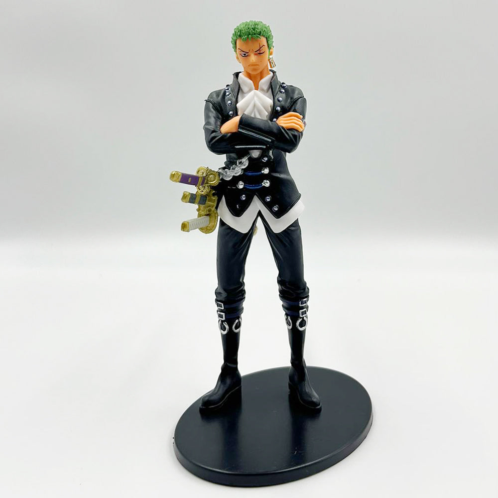 One Piece Zoro Black Suite Standing Action Figure 16cm