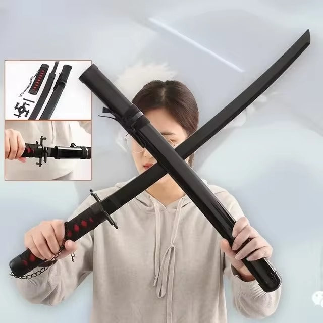 Bleach Ichigo Kurosaki's Zangetsu Wooden Katana 105 Cms